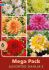 DAHLIA ASSORTED I 1 MEGA PKG.X 6